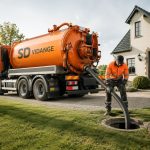 Maison en assainissement autonome à La Louvière : qui vide la fosse